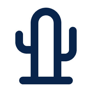 Cactus Line Icon from Mingcute Line Set