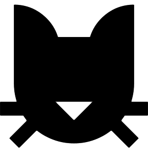 Cat Icon from Block – Free Set