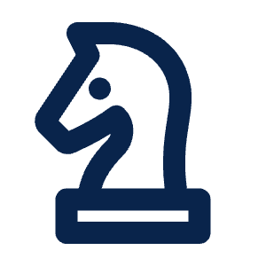 Chess Line Icon from Mingcute Line Set
