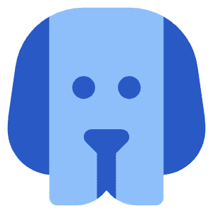 Dog 2 Icon from Core Flat Set