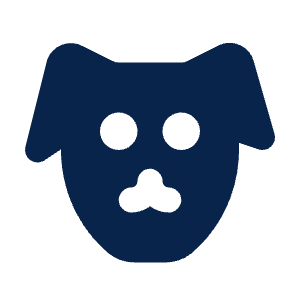 Dog Fill Icon from Mingcute Fill Set