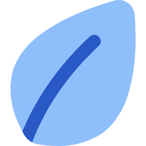 Leaf Icon from Core Flat Set