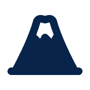 Mountain Fill Icon from Mingcute Fill Set