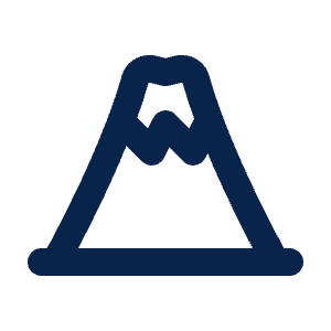 Mountain Line Icon from Mingcute Line Set