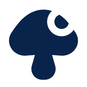 Mushroom Fill Icon from Mingcute Fill Set