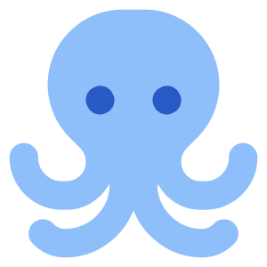 Octopus Icon from Core Flat Set
