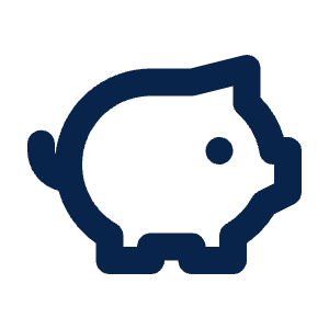 Pig Line Icon from Mingcute Line Set