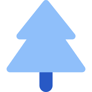 Pine Tree Icon from Core Flat Set