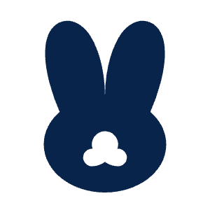 Rabbit Fill Icon from Mingcute Fill Set