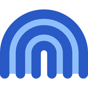 Rainbow Icon from Core Flat Set