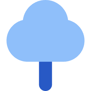 Tree 3 Icon from Core Flat Set