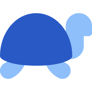 Turtle Speed Slow Icon from Core Flat Set