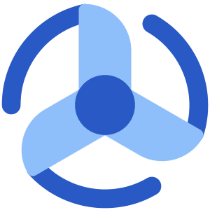 Wind Energy Icon from Core Flat Set