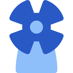 Windmill Icon from Core Flat Set