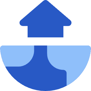 World Home Icon from Core Flat Set