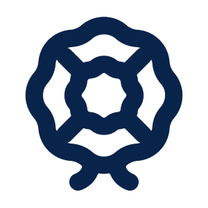 Wreath Line Icon from Mingcute Line Set