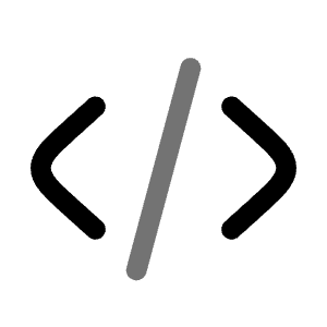 Code Icon from Solar Line Duotone Set