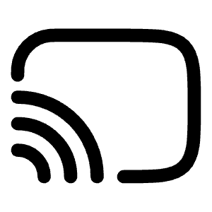 Screencast Icon from Solar Linear Set