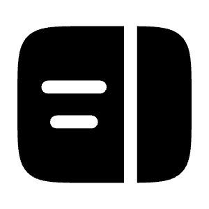 Siderbar Icon from Solar Bold Set