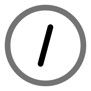 Slash Circle Icon from Solar Line Duotone Set