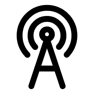 Station Minimalistic Icon from Solar Linear Set