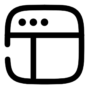 Window Frame Icon from Solar Broken Set