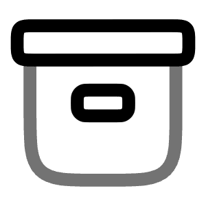 Archive Icon from Solar Line Duotone Set