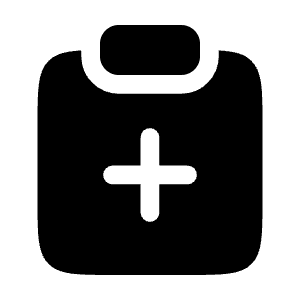 Clipboard Add Icon from Solar Bold Set