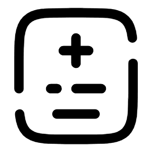 Document Medicine Icon from Solar Broken Set