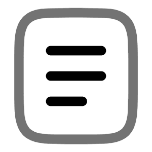 Document Text Icon from Solar Line Duotone Set
