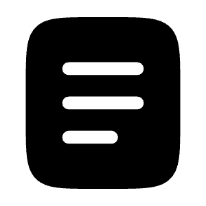 Document Text Icon from Solar Bold Set