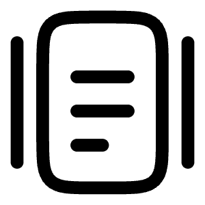 Documents Minimalistic Icon from Solar Linear Set