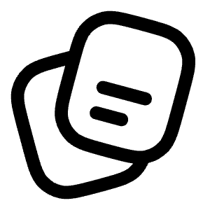Notes Icon from Solar Linear Set