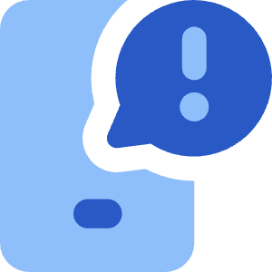 Notification Message Alert Icon from Core Flat Set