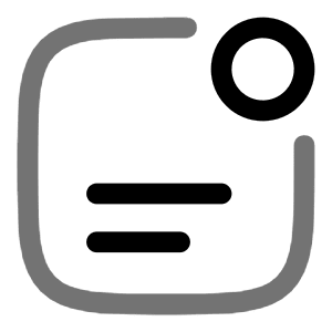 Notification Unread Lines Icon from Solar Line Duotone Set