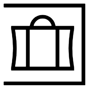 Left Luggage Icon from Guidance – Free Set