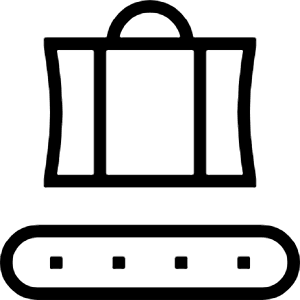Luggage Conveyor Belt Icon from Guidance – Free Set