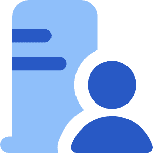 Office Building 1 Icon from Core Flat Set