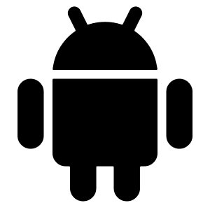 Android Logo Icon from Logos Solid - Free Set