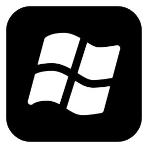 Microsoft Windows Logo 1 Icon from Logos Block - Free Set