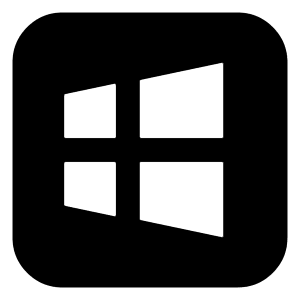 Microsoft Windows Logo 3 Icon from Logos Block - Free Set