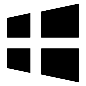 Microsoft Windows Logo 3 Icon from Logos Solid - Free Set