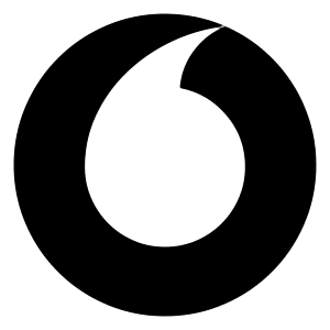 Vodafone Logo Icon from Logos Solid - Free Set