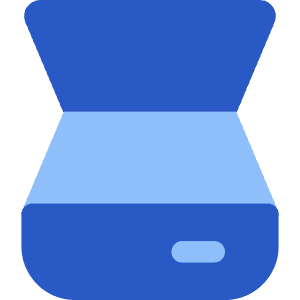 Scanner Icon from Core Flat Set