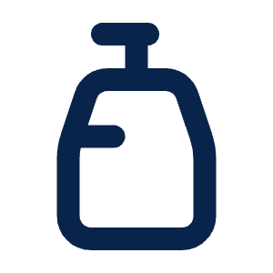 Shower Gel Line Icon from Mingcute Line Set