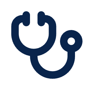 Stethoscope Line Icon from Mingcute Line Set