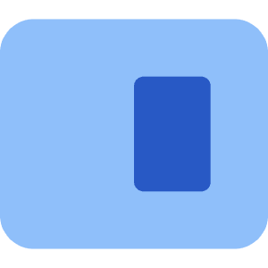 Tile Window Right Icon from Core Flat Set