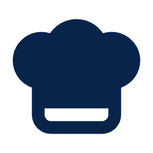 Chef Hat Fill Icon from Mingcute Fill Set