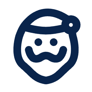 Father Christmas Line Icon from Mingcute Line Set