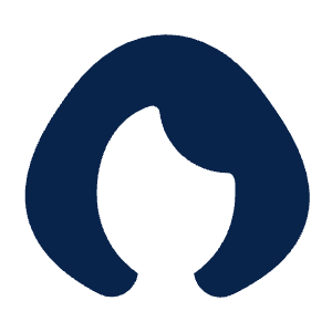 Hair 2 Fill Icon from Mingcute Fill Set